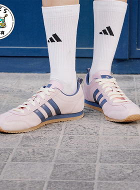 Adidas/阿迪达斯正品VS JOG 2.0 男女款薄底运动休闲鞋JS4442