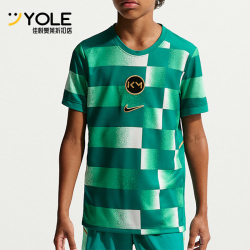 Nike/耐克正品大童吸湿排汗舒适足球运动短袖T恤IO0720-389