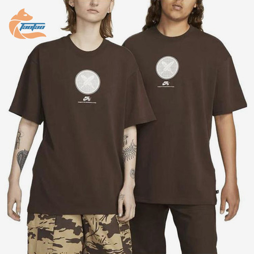 Nike/耐克正品男女Logo时尚宽松印花圆领短袖T恤FN0670-237