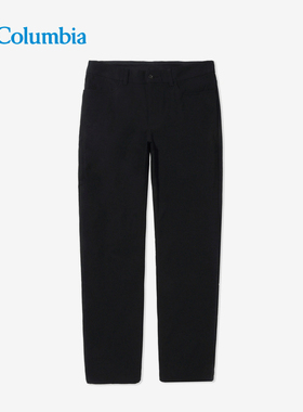 Columbia哥伦比亚正品男子21秋冬新品户外透气休闲软壳长裤AE2871