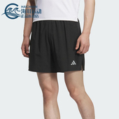 侧开叉跑步训练短裤 Adidas JZ2349 SHORT男士 经典 阿迪达斯正品 ESS