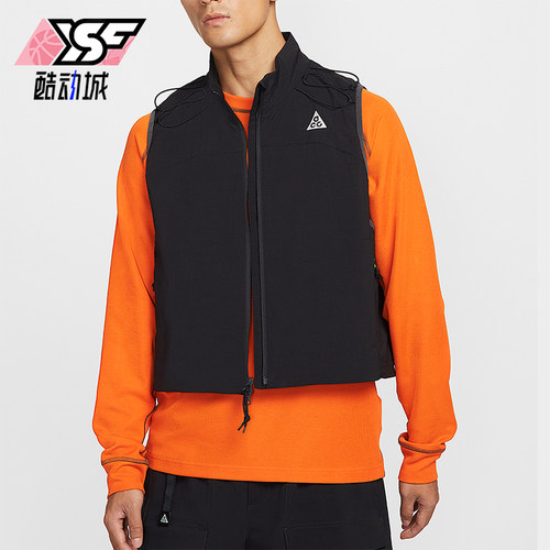 Nike/耐克正品2025夏季款男士透气宽松日常户外马甲HV0601-010