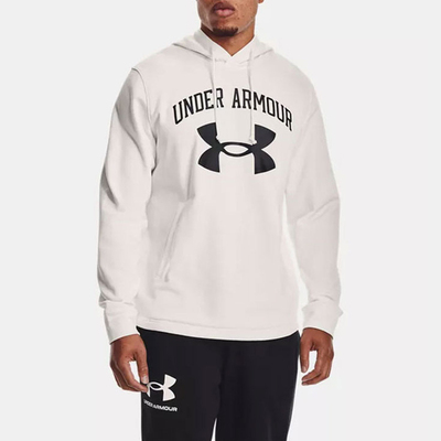 UA/安德玛正品运动男士连帽长袖舒适透气卫衣套头衫1361559-112