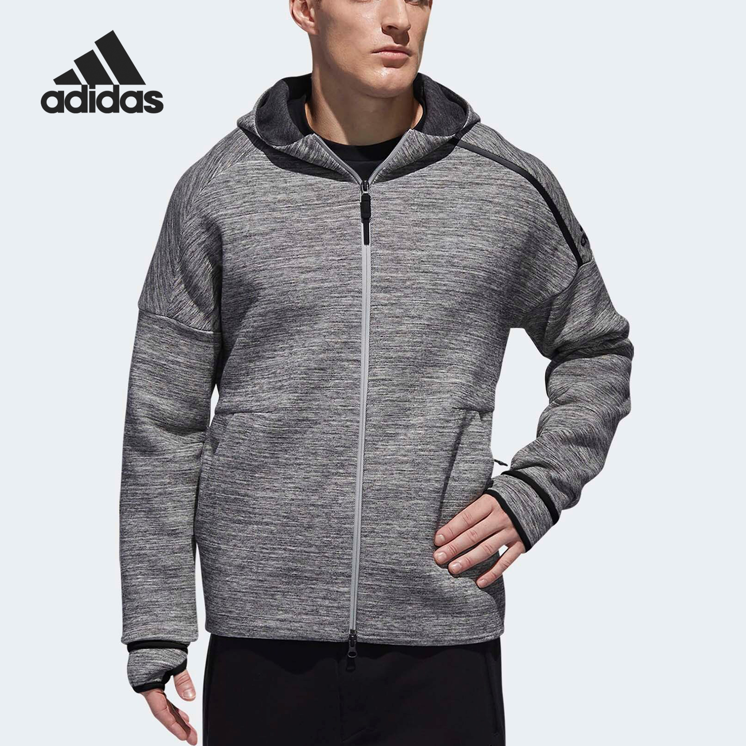 Adidas/阿迪达斯正品 ISC ZNE STORM 男子休闲运动夹克外套DY5759