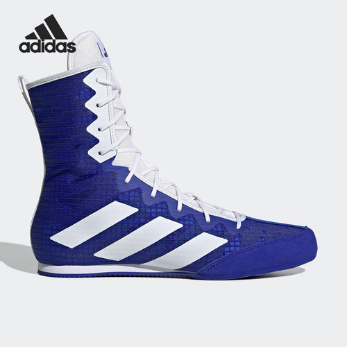 Adidas/阿迪达斯正品BOX HOG 4男女高帮室内拳击运动鞋HP9612