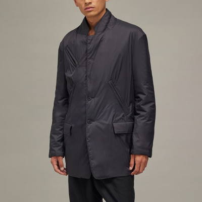 Adidas/阿迪达斯正品Y-3男士单排扣立领长袖夹克外套IW7492