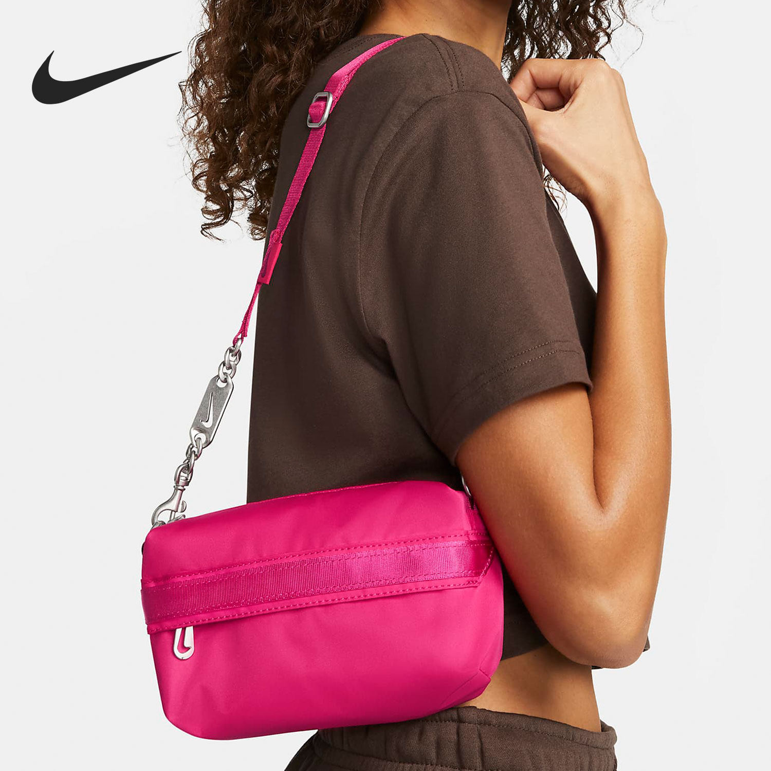 Nike/耐克正品当季新款男女轻便斜挎包单肩包 CW9304-666,运动包/户外包/配件,单肩背包,淘宝优惠券,粉丝福利购,淘宝优惠卷