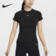 FV7843 Nike 010 Dri FIT女士紧身训练运动短袖 耐克正品 Pro