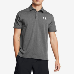 新款 夏季 男子户外休闲翻领短袖 POLO衫 025 1386608 安德玛正品