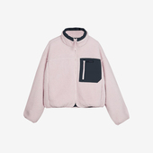 女士立领设计时尚 秋冬新款 羊羔绒外套 斯凯奇正品 Skechers