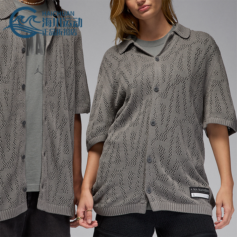 耐克男女同款运动休闲短袖针织衫