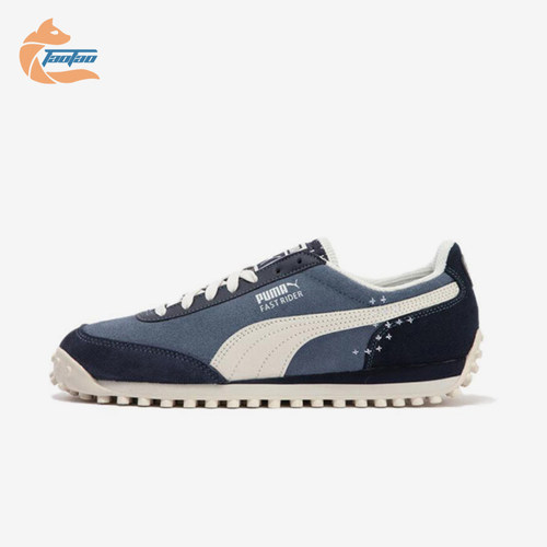 Puma/彪马正品Fast Rider NAVY男女经典复古耐磨休闲鞋396835-01