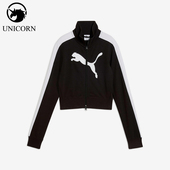 ARCHIVE Sl女士运动短款 修身 Puma 针织外套634052 彪马正品