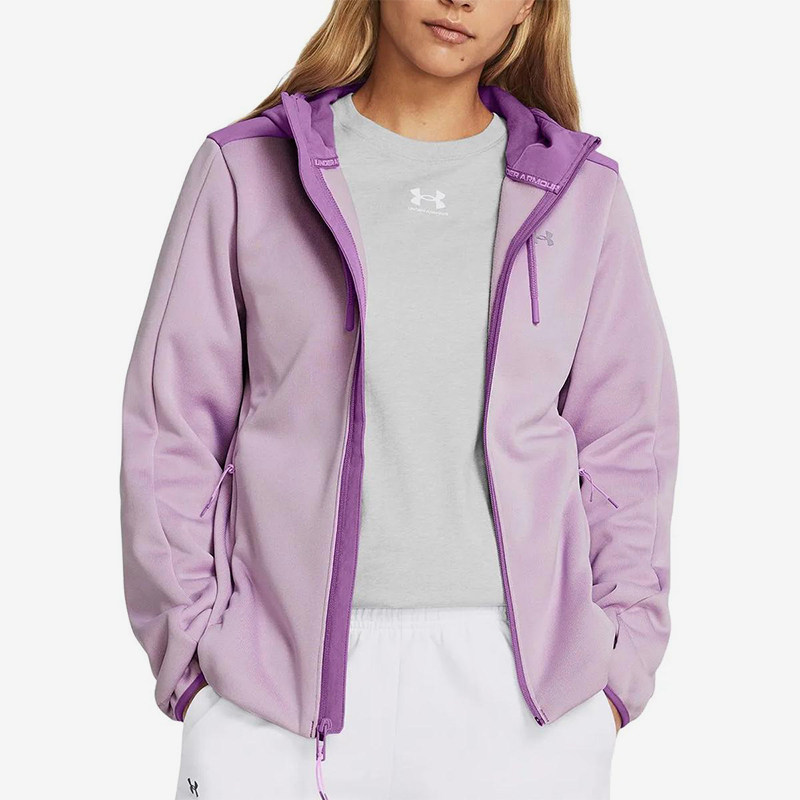 UA/安德玛正品新款女士梭织休闲运动防风保暖运动外套1378850-543,运动服/休闲服装,运动茄克/外套,淘宝优惠券,粉丝福利购,淘宝优惠卷