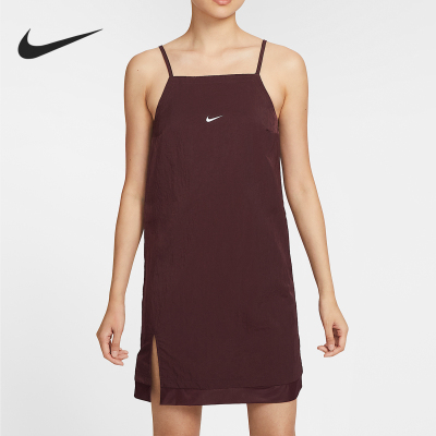 Nike/耐克正品Sportswear女士梭织透气休闲日常连衣裙IH3909-652