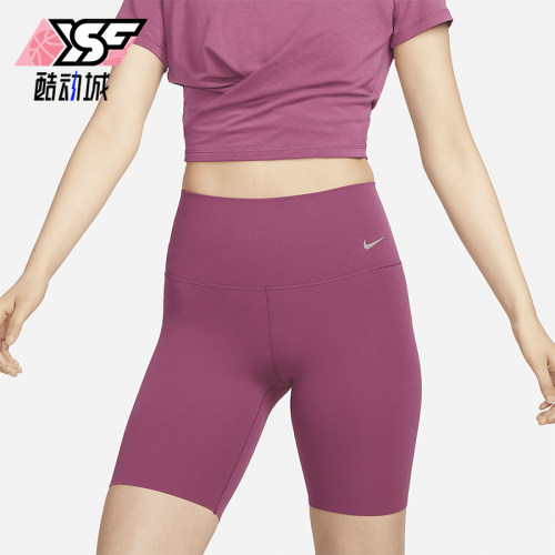 Nike/耐克正品夏季新款女士跑步训练针织休闲短裤DQ6004-653
