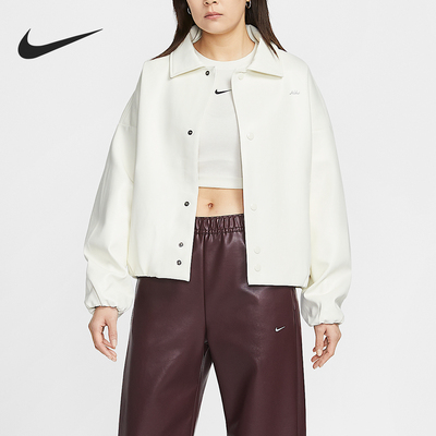 Nike/耐克正品2026春季款女士日常翻领耐穿宽松外套IQ8170-133