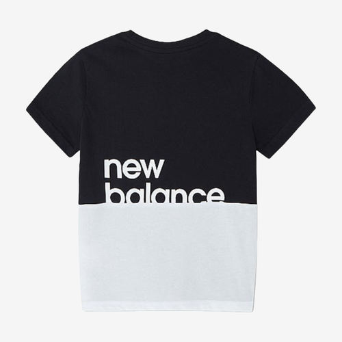 New Balance新百伦正品童字母印花休闲运动服装套装2SA2S013-BK