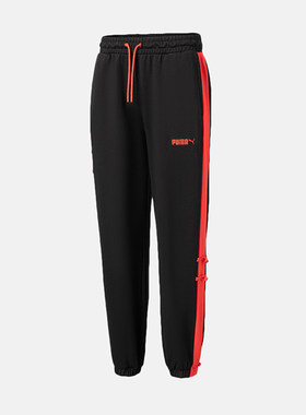 Puma/彪马正品新款男子时尚简约透气针织束脚运动长裤536181