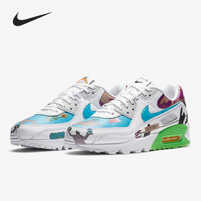 Nike/耐克正品AirMax90xRuohanWang联名涂鸦男女休闲鞋CZ3992-900