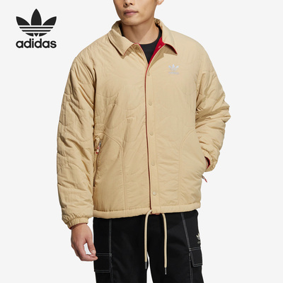 Adidas/阿迪达斯正品三叶草新款男子运动双面穿棉服HY7291