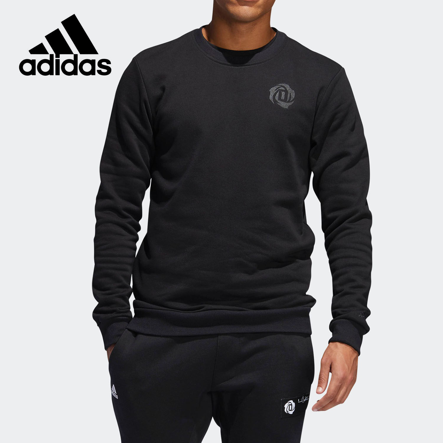 Adidas/阿迪达斯正品男装 新款运动休闲套头衫圆领卫衣DP5707,运动服/休闲服装,运动卫衣/套头衫,淘宝优惠券,粉丝福利购,淘宝优惠卷