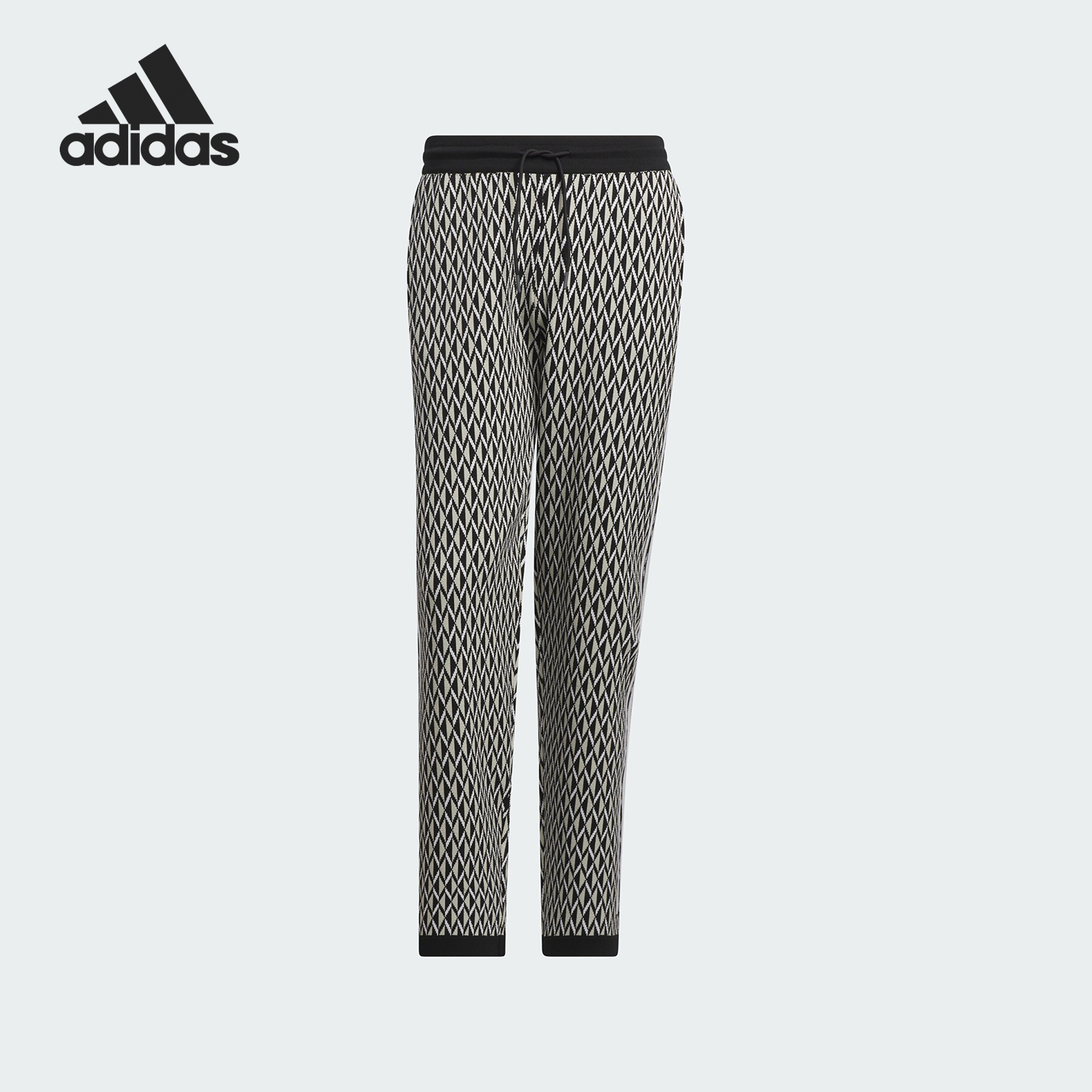 阿迪达斯男士印花运动裤