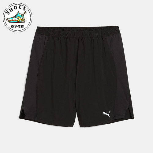 Puma/彪马正品新款男士运动透气印花三分休闲短裤526608-01