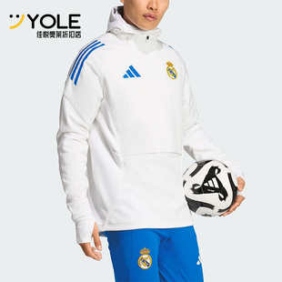 Adidas/阿迪达斯正品REAL EU WINTOP男士足球训练运动长袖KE1167