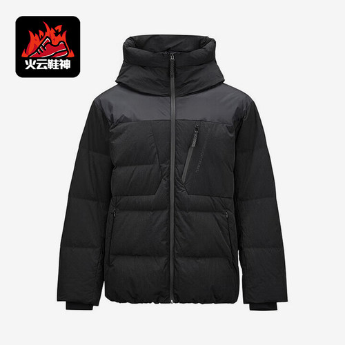 Skechers/斯凯奇正品秋冬新款男女轻盈梭织立领短款羽绒服