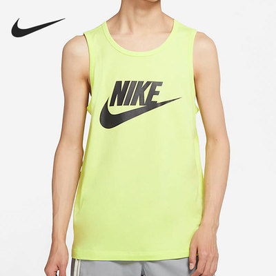 耐克新款男子运动透气无袖背心