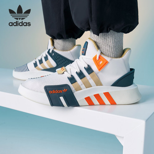 Adidas/阿迪达斯正三叶草男女同款网面中帮运动鞋JI4272