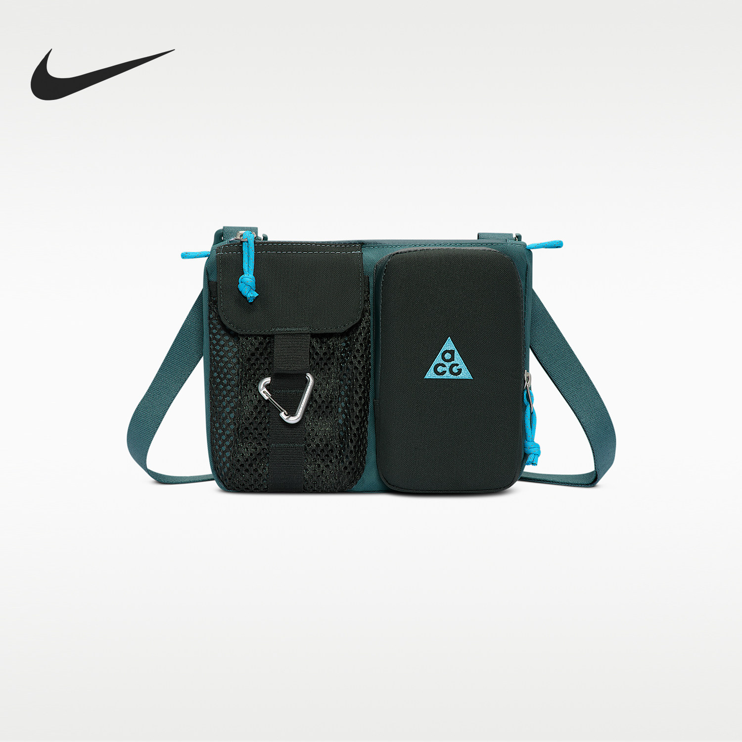 Nike/耐克正品ACGDAYMAX新款男女出行多口袋经典斜挎包HJ8180-382