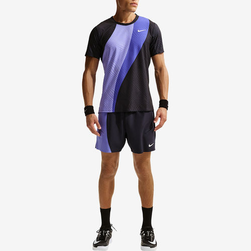 Nike耐克正品Slam男吸汗透气条纹修身型短袖T恤IB0201-570
