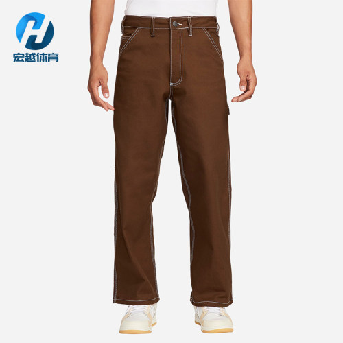 Nike/耐克正品春秋男士经典宽松复古运动直筒休闲长裤FB7199-259