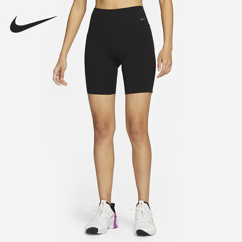 Nike/耐克正品x Zenvy 放空系列女子运动中腰短裤DQ6006-010