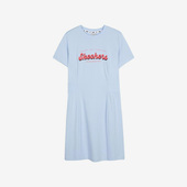 女子运动休闲针织短袖 26夏季 连衣裙 斯凯奇正品 Skechers