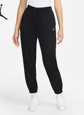 Nike/耐克正品JORDAN 2021女子运动休闲针织长裤DN4576-010