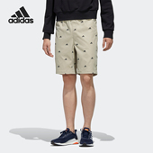 AOP男子休闲运动型格短裤 Adidas GJ5105 SHORT GEN 阿迪达斯正品