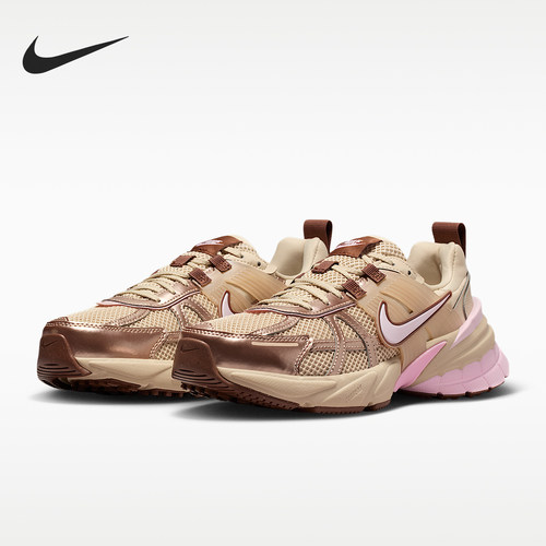 Nike/耐克正品V2K Run女士低帮时尚训练防滑休闲鞋FD0736-115