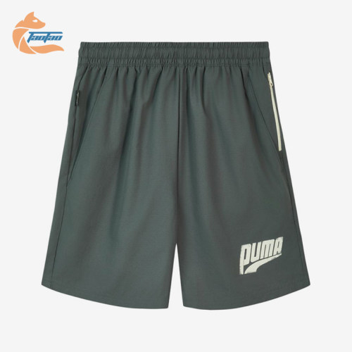 Puma/彪马正品DRYCELL男女同款吸湿抽绳松紧腰短裤636292-77