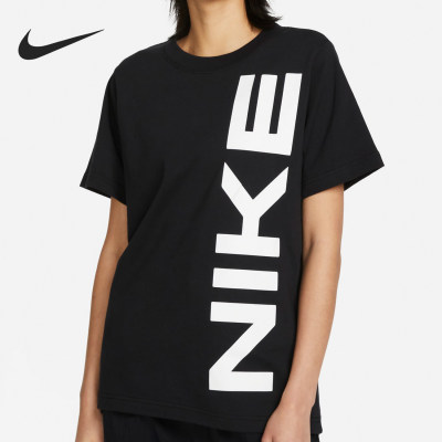 Nike/耐克正品当季女士圆领运动宽松透气短袖FD2564-010
