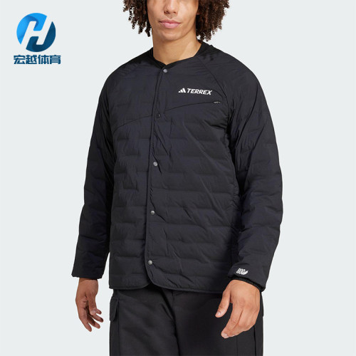 Adidas/阿迪达斯正品2026春季款男士轻薄保暖户外羽绒服IZ0350