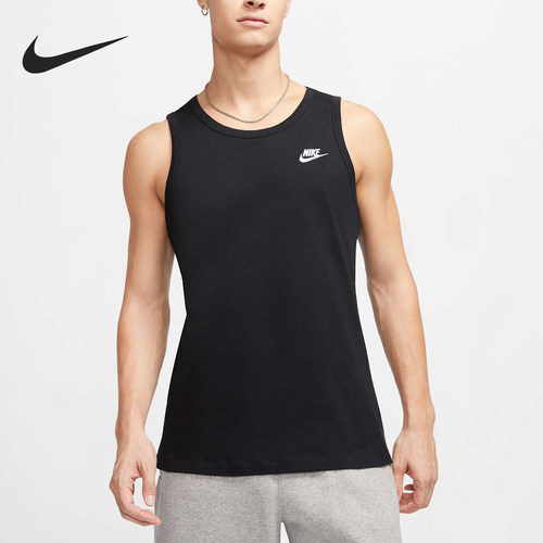 Nike/耐克正品夏季新款男士圆领运动无袖透气背心BQ1260-010