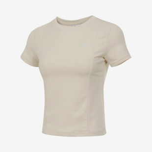 彪马正品 631305 FEMME 休闲运动短袖 COLLECTIVE女26夏修身 Puma