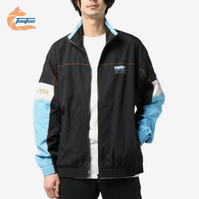 Puma/彪马正品Tetris男女拼接防风宽松经典运动夹克外套597136-01