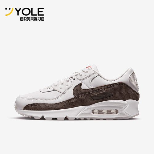 Nike/耐克正品Air Max 90男士耐磨气垫拼接减震跑步鞋FD0789-600