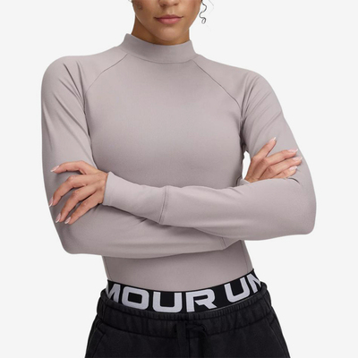 UA/安德玛正品Meridian女子柔感运动休闲紧身长袖T恤1389011-015