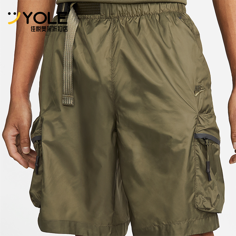 Nike/耐克正品夏季新款男士梭织宽松透气运动短裤DX0230-222