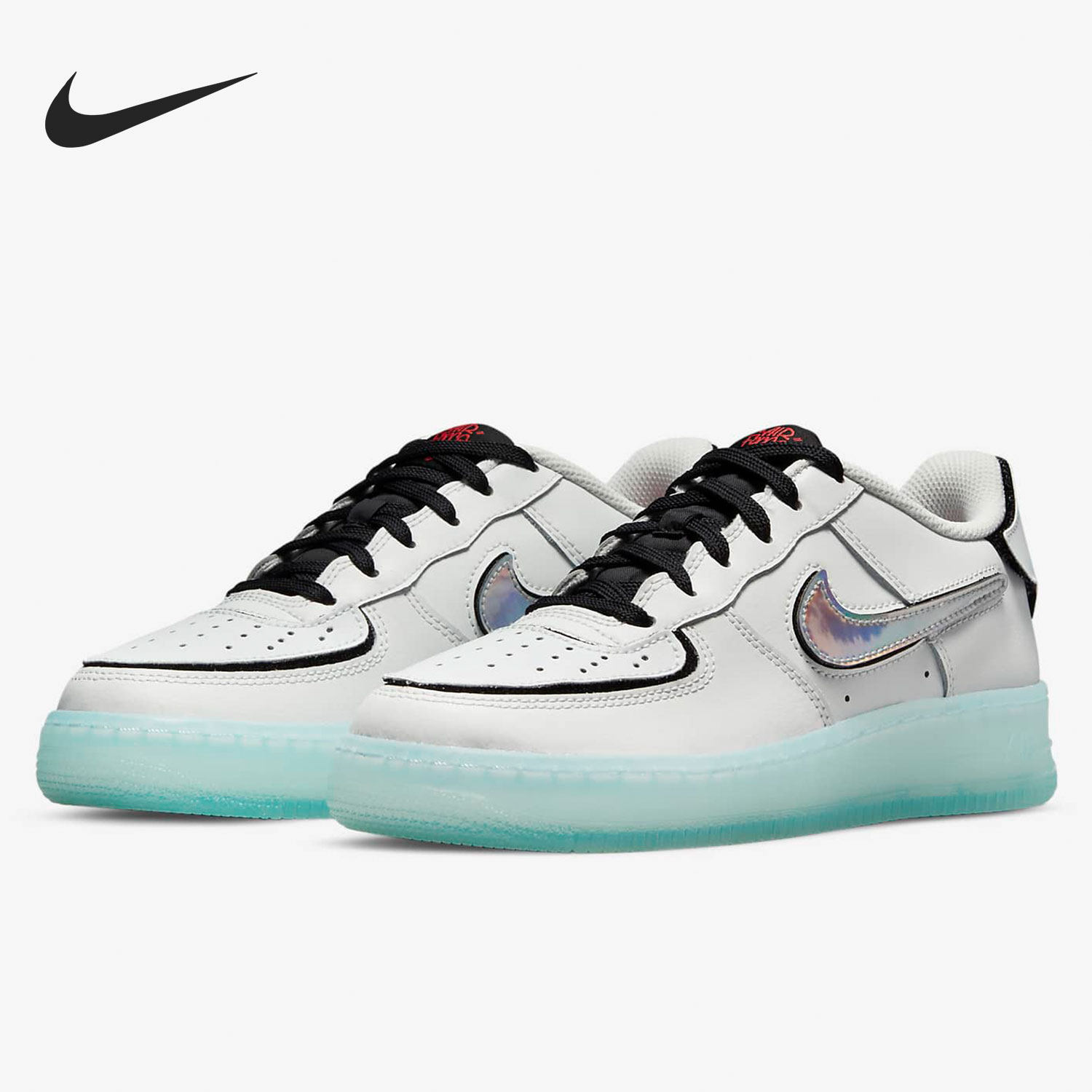 Nike/耐克正品Air Force 1(GS) 大童女子低帮板鞋 DH7341-100,童鞋/婴儿鞋/亲子鞋,运动鞋,淘宝优惠券,粉丝福利购,淘宝优惠卷